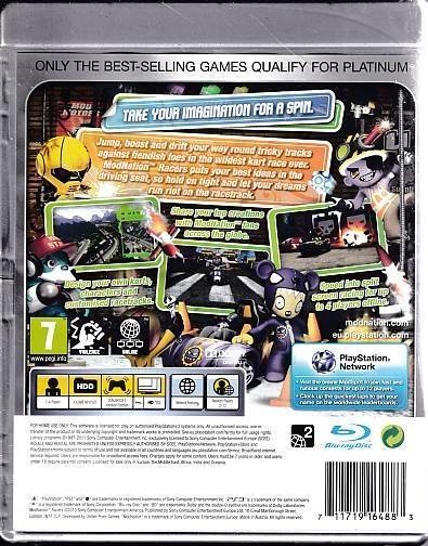 Modnation Racers - PS3 - Platinum (B Grade) (Genbrug)